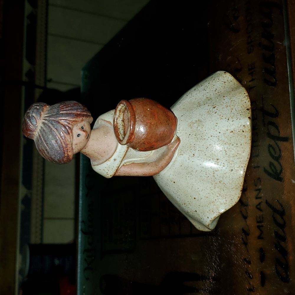 1970's Pottery Lady